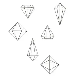 umbra-geometryczne-dekoracje-scienne-czarne-9szt