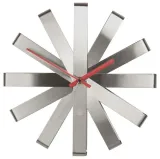umbra-zegar-scienny-ribbon-srebrny