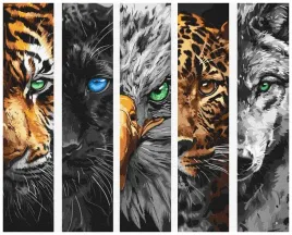 malowanie-po-numerach-drapiezniki-40x50cm