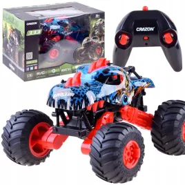 duze-sterowane-auto-monster-dino-4x4-pilot-rc0537c