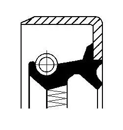 uszczelniacz-walka-manualnej-skrzyni-biegow-12012235-cor