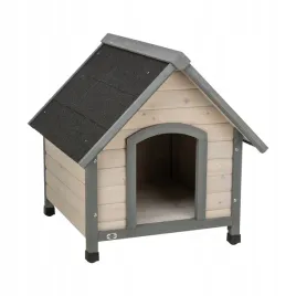buda-kojec-domek-dla-psa-drewno-regulow-nozki-trixie-natura-l-112x105x96cm