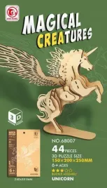 drewniane-puzzle-3d-unicorn-magical-creatures-44-elementy