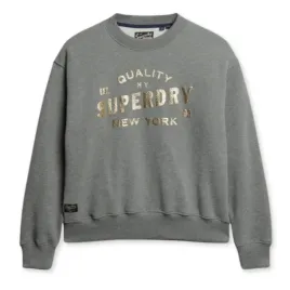 bluza-damska-superdry-luxe-metallic-szara-ze-zlotym-napisem