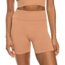 spodenki-damskie-roxy-chill-out-seamless-biker-kolarki-brazowe