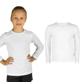 bluzka-biala-bawelniana-gladka-122-dziecieca-dlugi-rekaw-boy-girl-tshirt