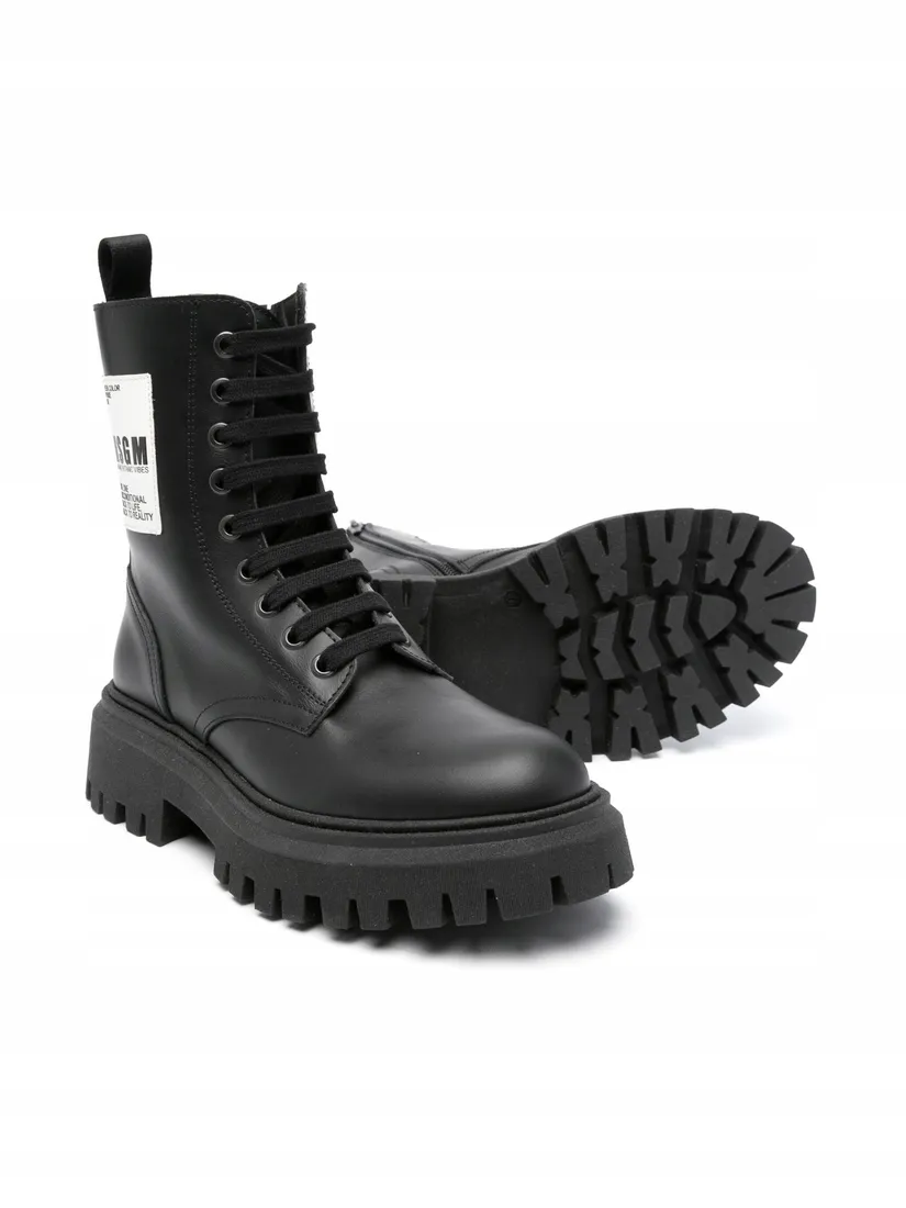 msgm-leather-boots-r40-stan-nowy