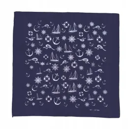 bandana-chusta-bawelniana-bandamka-chustka-drukowana-granat-marynarska