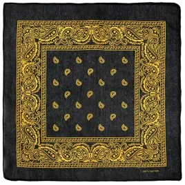 bandana-chusta-bawelniana-bandamka-chustka-czarno-zolta