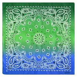 bandana-chusta-bawelniana-bandamka-chustka-gradient-niebieski-zielony