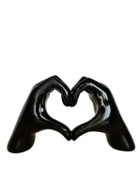 dekoracja-rece-serce-czarne-figurka-nowoczesna-prezent-walentynki-milosc