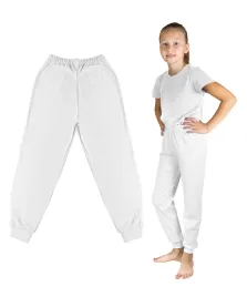 cienkie-spodnie-dresowe-140-sportowe-biale-luzne-dzieciece-dres-dla-dzieci