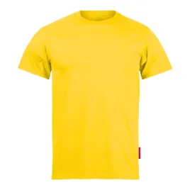 koszulka-dziecieca-t-shirt-bez-nadruku-chlopiec-152-zolta-dla-dzieci