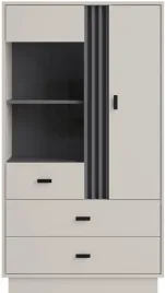 witryna-allmo-4-z-szufladami-i-lamelami-80-cm-kaszmir-antracyt