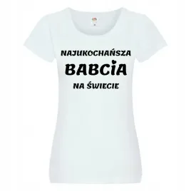 koszulka-damska-najukochansza-babcia-t-shirt-m
