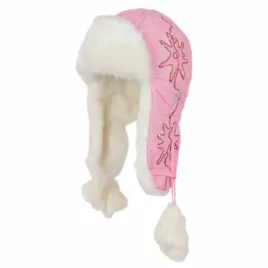 zimowa-czapka-uszatka-pilotka-dziecieca-gwiazdki