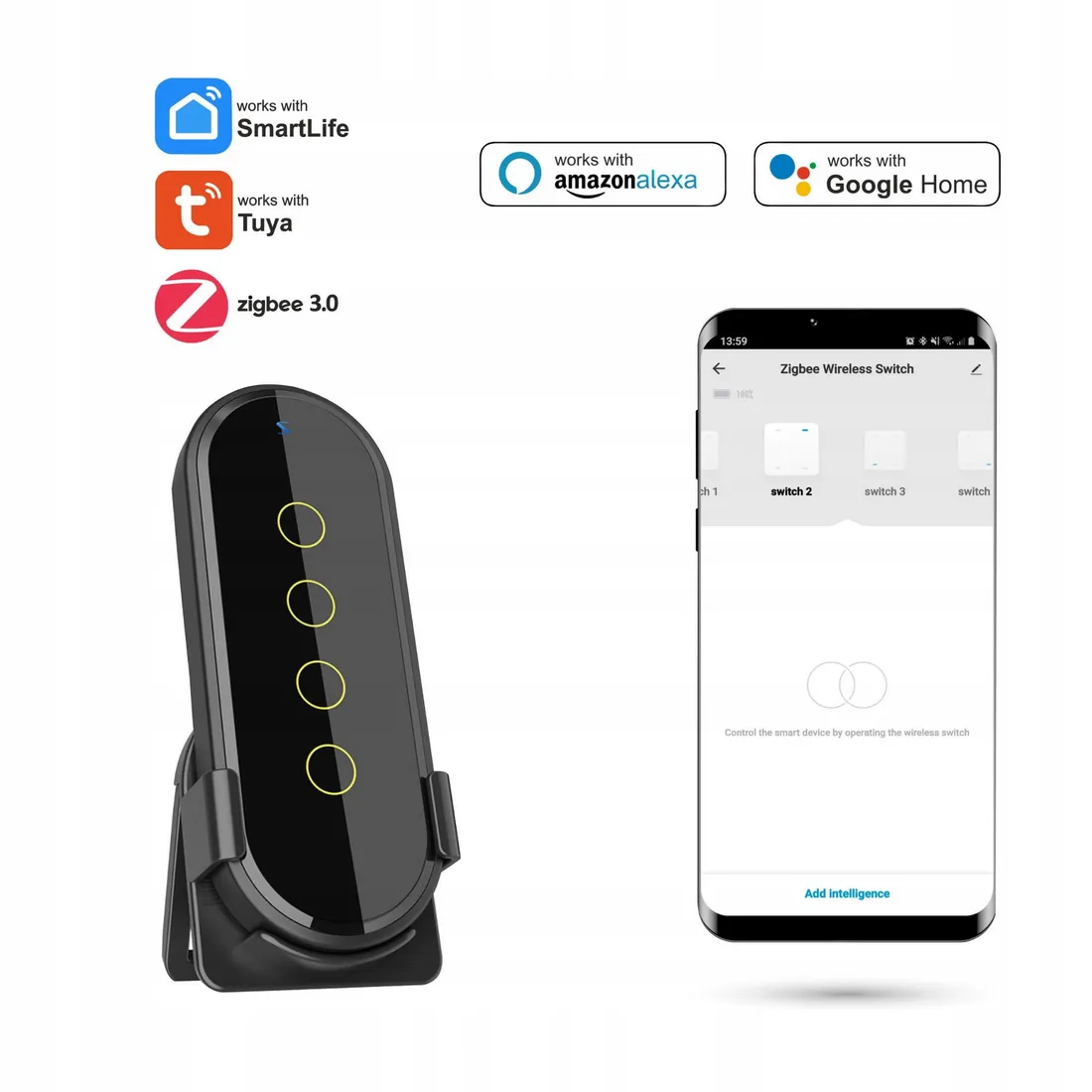 pilot-scen-zigbee-tuya-smartlife-czarny