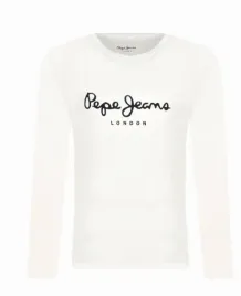 pepe-jeans-bluzka-dziecieca-dlugi-rekaw-bawelna-bialy-140cm