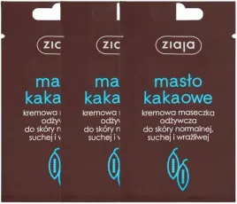 3-x-ziaja-maslo-kakaowe-maseczka-odzywcza-saszetka-7ml-odzywienie-skory