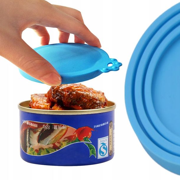 POKRYWKA WIECZKO NA PUSZKĘ KARMY DO KARMY DLA PSA KOTA ZWIERZĄT UNIWERSALNA-Zdjęcie-0