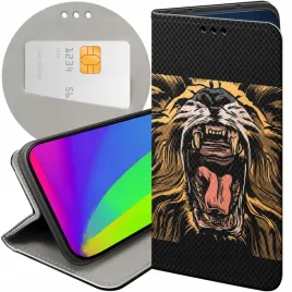 etui-z-klapka-do-google-pixel-7-pro-wzory-lew-lwy-lwica-futeral-pokrowiec