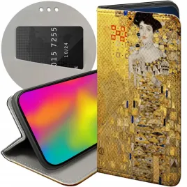 etui-z-klapka-do-google-pixel-7-pro-wzory-klimt-gustav-pocalunek-futeral