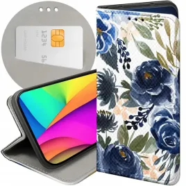 etui-z-klapka-do-google-pixel-7-pro-wzory-kwiaty-kwieciste-flower-futeral