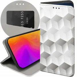 etui-z-klapka-do-google-pixel-7-pro-wzory-3d-geometryczne-iluzja-futeral