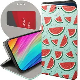 etui-z-klapka-do-google-pixel-7-pro-wzory-owoce-arbuz-ananas-cytryny-case