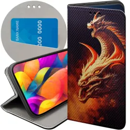 etui-z-klapka-do-google-pixel-7-pro-wzory-smoki-dragon-taniec-smokow-case
