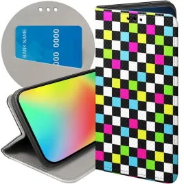 etui-z-klapka-do-google-pixel-7-pro-wzory-kratka-kratki-krata-futeral-case