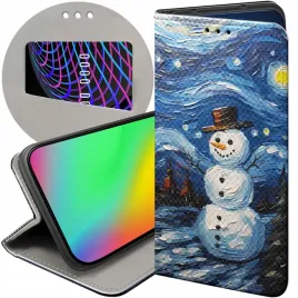 etui-z-klapka-do-google-pixel-7-pro-wzory-balwan-zima-snieg-futeral-case