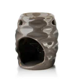 kominek-ceramiczny-do-aromaterapii-woskow-i-olejkow-mondex-brazowy-8cm
