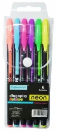 dlugopisy-zelowe-neonowe-6-kolorow