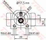 cylinderek-hamulcowy-bwc227-trw-stan-nowy
