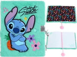 disney-wlochaty-pamietnik-stitch-z-klodka-wlochacz-96-kartek-notes-a5