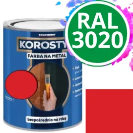 farba-bezposrednio-na-rdze-korostyl-0-7l-polmat-czerwony-ral-3020
