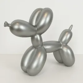 figurka-pies-balonowy-175-cm-srebrna-dekoracja-z-zywicy-nowoczesny-design