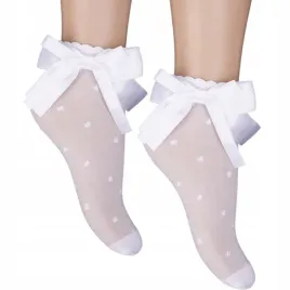 skarpetki-wysokie-dzieciece-biale-eleganckie-z-satynowa-kokarda-7-8-lat