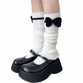 ocieplacze-na-nogi-lydki-getry-dzieciece-mlodziezowe-damskie-kokarda-ecru