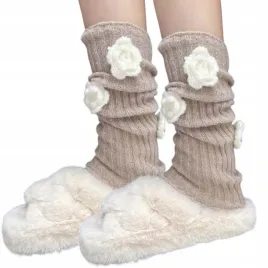 ocieplacze-na-nogi-lydki-getry-dzieciece-mlodziezowe-damskie-kwiatki