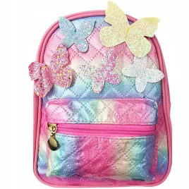 plecak-plecaczek-dzieciecy-kolorowy-do-przedszkola-motylki-3d-rozowy