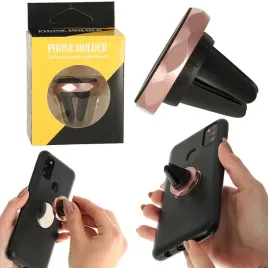 uchwyt-magnetyczny-do-telefonu-holder-samochodowy-na-kratke-wywiew-rozowy
