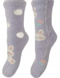 skarpety-skarpetki-mlodziezowe-z-krolikiem-zestaw-2-par-fioletowe