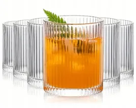 szklanki-niskie-do-whisky-drinkow-komplet-luxito-strips-320ml-6szt