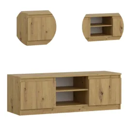 szafka-rtv-120-cm-dab-artisan-stojaca-do-salony-komoda-120x40x40-cm