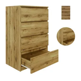 komoda-z-szufladami-61x97x40cm-szafka-regal-slupek-4-szuflady-dab-artisan