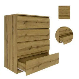 komoda-z-szufladami-80x97x40cm-szafka-regal-slupek-4-szuflady-dab-artisan