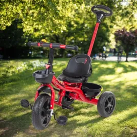 rowerek-trojkolowy-pchacz-czerwony-jezdzik-dla-dzieci