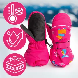 rekawiczki-zimowe-jednopalczaste-rozowe-narciarskie-wodoodporne-rekawice-dl